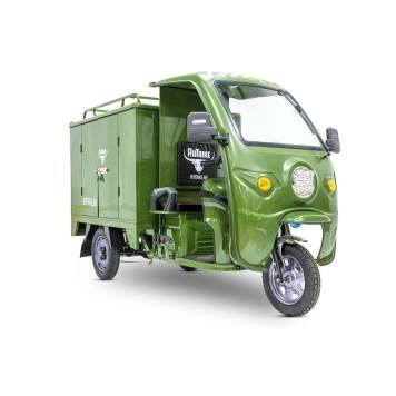 Грузовой электротрицикл Rutrike КАРГО 1500 60V1000W (Черный матовый-2901)