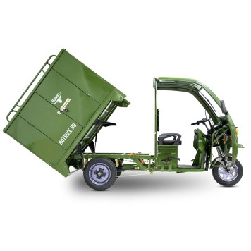 Грузовой электротрицикл Rutrike КАРГО 1500 60V1000W (Черный матовый-2901)-7