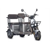 Электротрицикл Wanshida U1-X 60V 800Вт (Серый-3094)