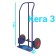 Тележка грузовая «Кега 3» 601x281x1152
