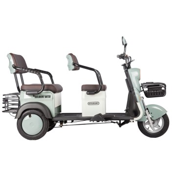 Электротрицикл Rutrike Gelbert Beta 48V/60V 800Вт (Бежевый-3027)-13