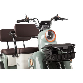 Электротрицикл Rutrike Gelbert Beta 48V/60V 800Вт (Бежевый-3027)-12