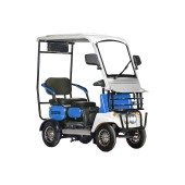 Электроскутер четырехколесный Rutrike Лич (Синий-3270)