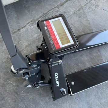 Ручная Гидравлическая Тележка с Весами и Принтером OXLIFT OX25VP 2500 кг-5