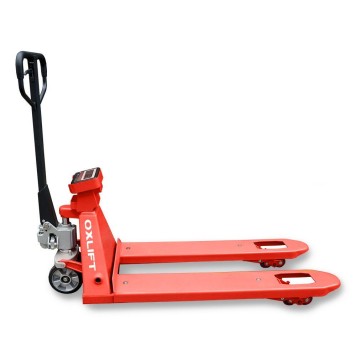 Ручная Гидравлическая Тележка с Весами и Принтером OXLIFT OX25VP 2500 кг-1