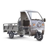 Грузовой электротрицикл Rutrike D4 КАБИНА 1800 60V1500W (Серый-3135)