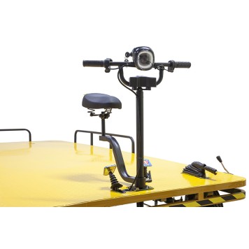Платформенная тележка электрическая Rutrike СКЛАД 2500 NEW-3