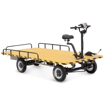 Платформенная тележка электрическая Rutrike СКЛАД 2500 NEW