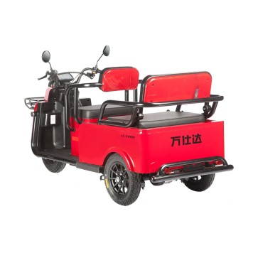 Электротрицикл Wanshida LC-F200 60V 1000Вт (Красный-3083)-8