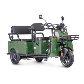 Электротрицикл Wanshida LC-F200 60V 1000Вт (Зеленый-3081)
