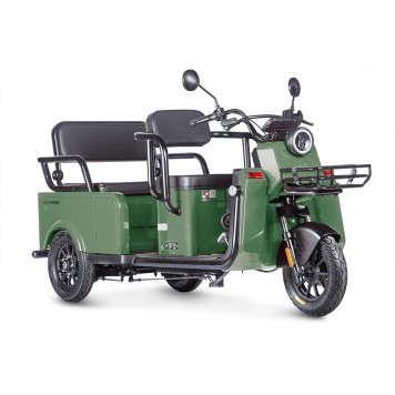 Электротрицикл Wanshida LC-F200 60V 1000Вт (Зеленый-3081)